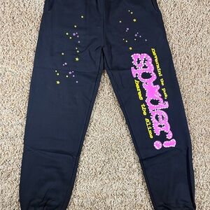 **New w/Tags** Sp5der PINK Sweatpants